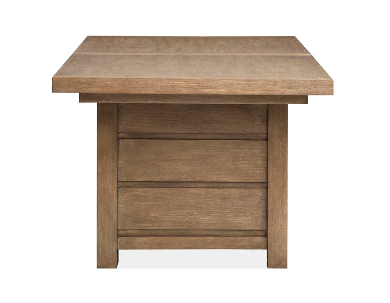 Plum Creek - Extendable Trestle Dining Table by Unique Piece Furniture