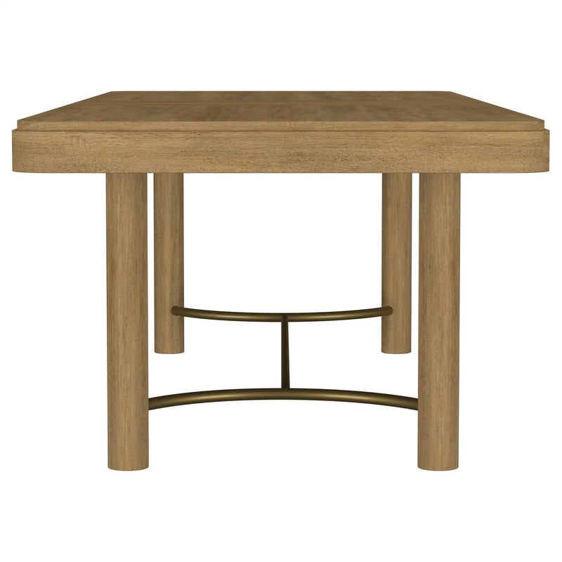 Arini 7-piece Extension Leaf Dining Table Set Sand Wash and Black by Unique Piece Furniture