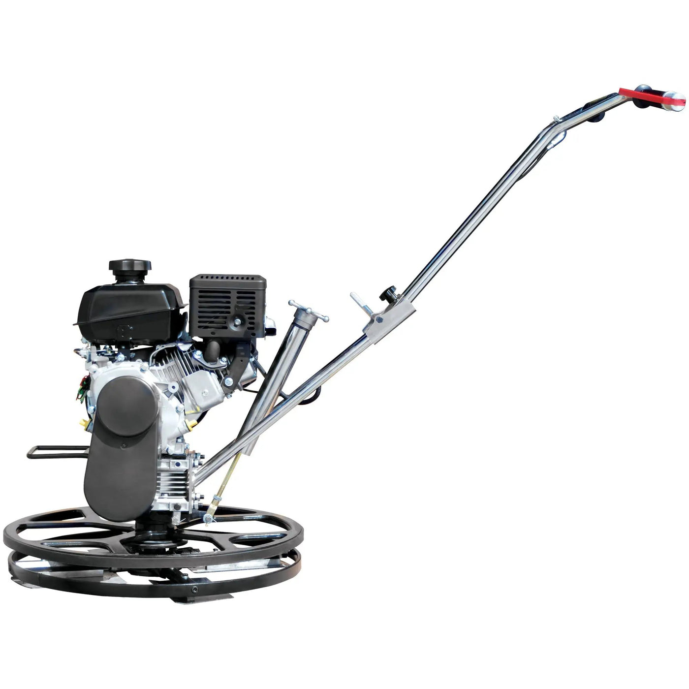 24" Concrete Power Trowel Edger 6HP Kohler Float Pan Blade Screed Finishing Tool by Tomahawk Power