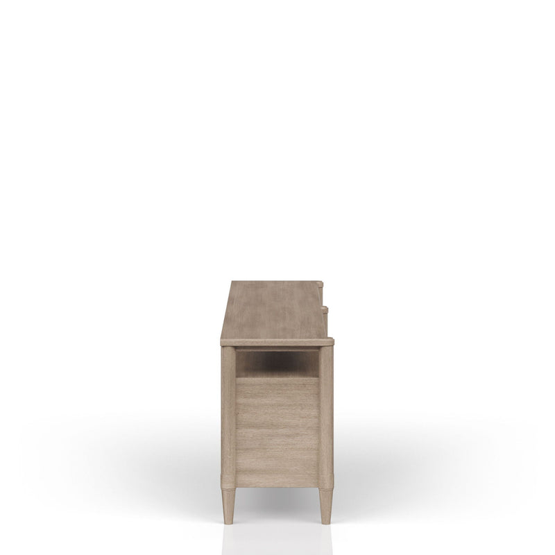 Entertainment Console with Storage - Sand Finish, photo 3 of 7