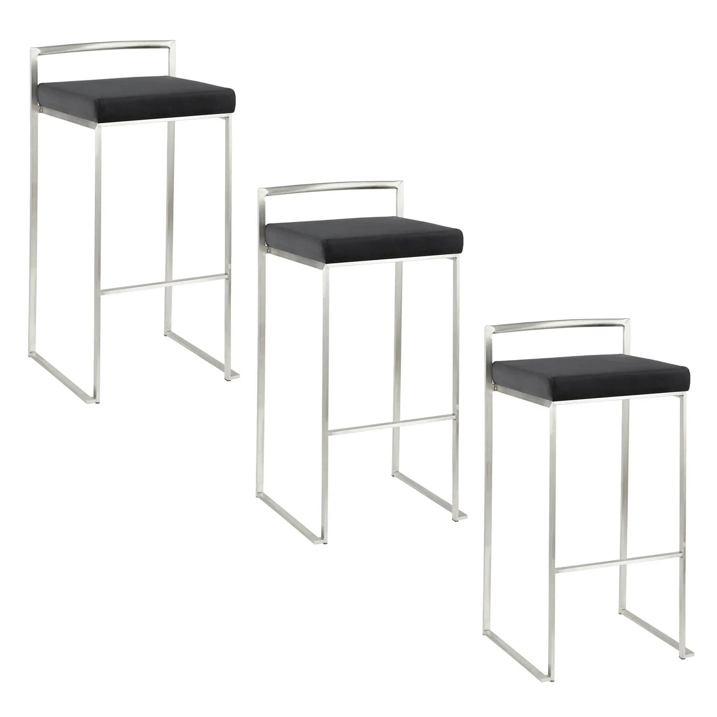 Fuji - Contemporary Stackable Design Barstool by HouseOfZazla