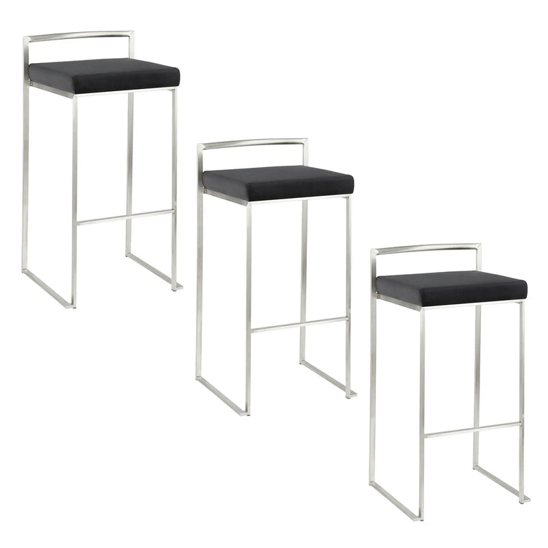Fuji - Contemporary Stackable Design Barstool by Unique Piece Furniture