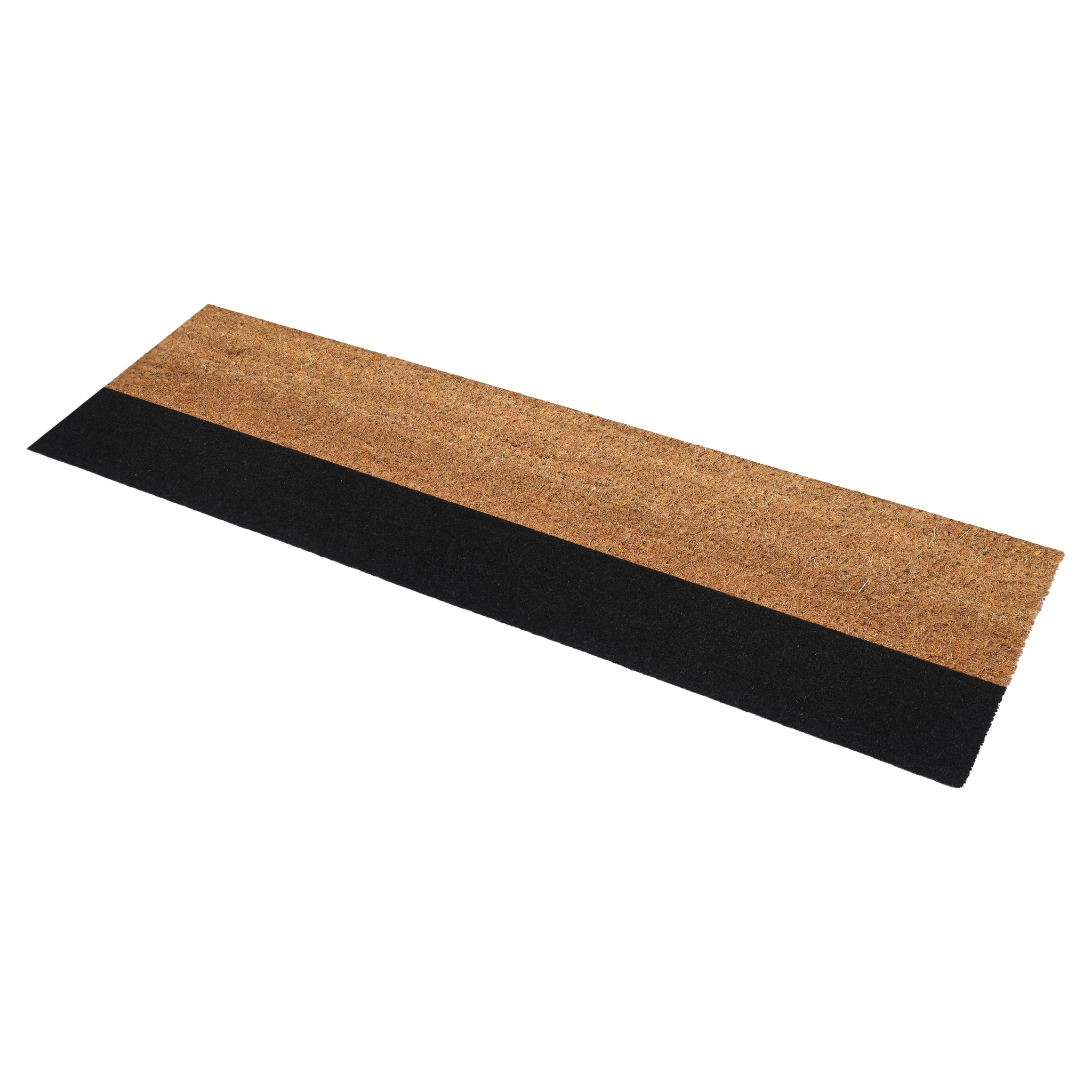 Black Belt Coir Doormat by Fab Habitat