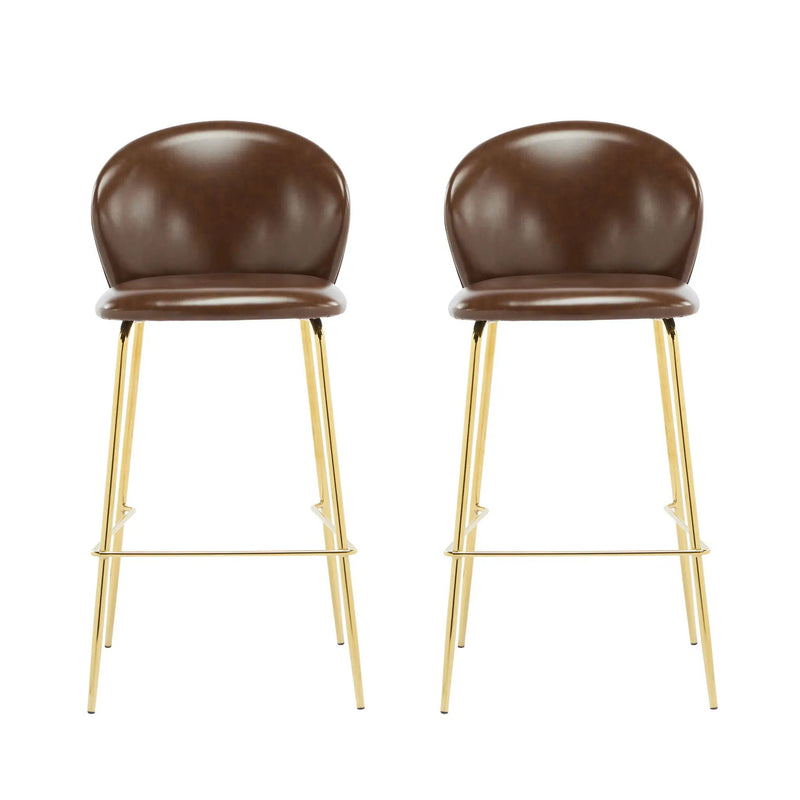Kira - Upholstered Bar Stool (Set of 2) by HouseOfZazla