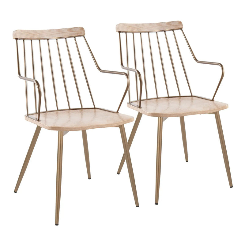 Preston - FarmhouseDining Chair (Set of 2) by HouseOfZazla