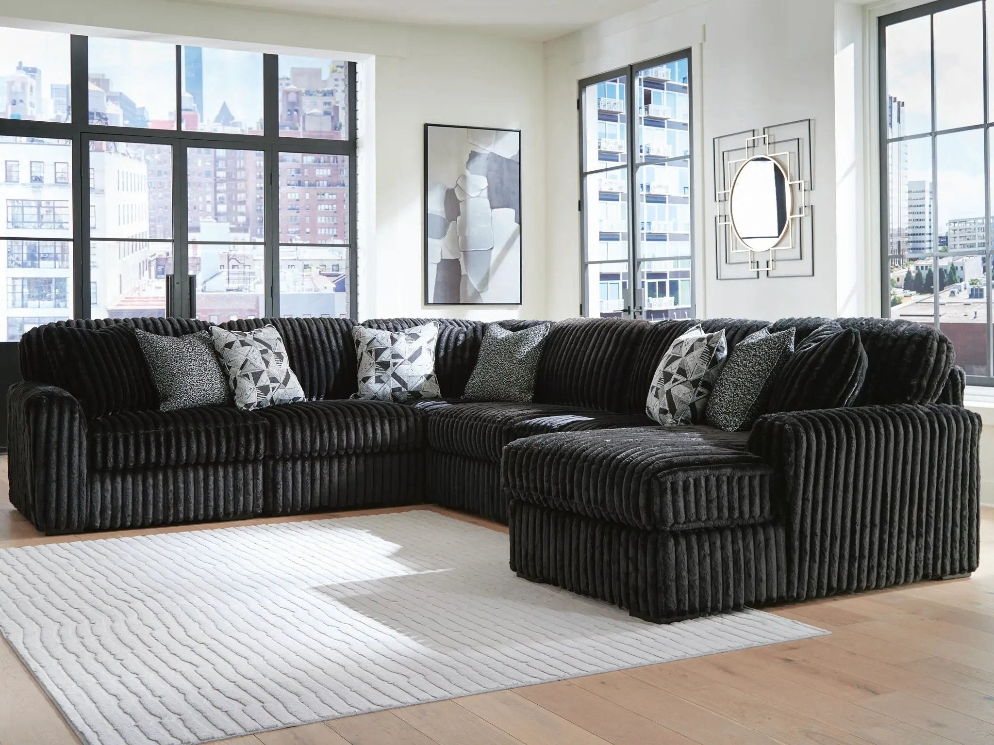 Midnight-Madness - Sectional by Unique Piece Furniture