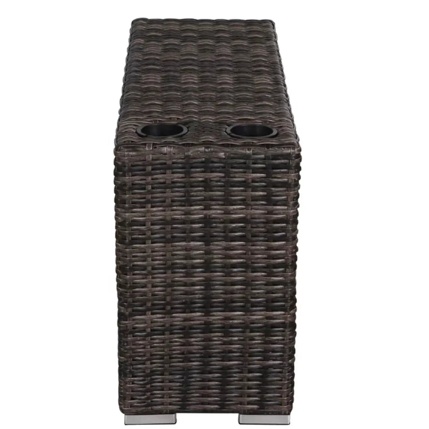 Stylish Rattan Wicker Person Seating Group With Premium Sunbrella Cushions Perfect For Outdoor Entertaining by HouseOfZazla