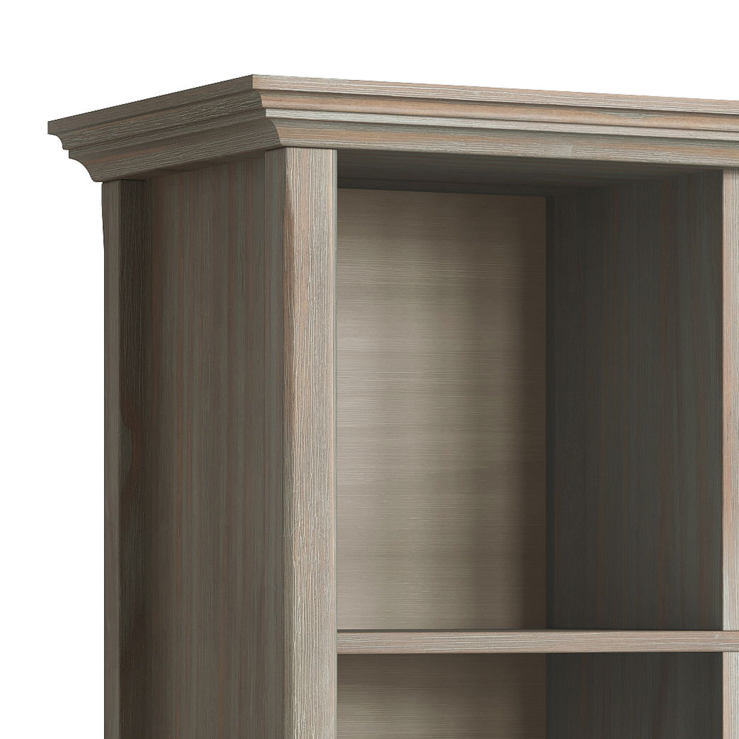 Amherst Cube Storage Bookcase with Large Cubbies - Dark Brown, Dark Gray, or White, photo 7 of 33