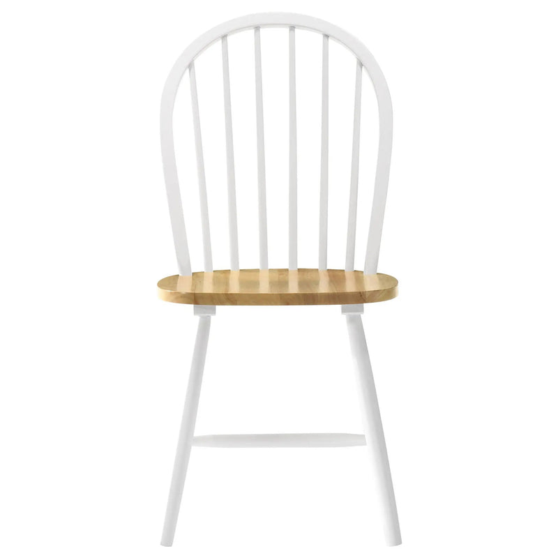 Cinder Wood Dining Side Chair White (Set of 4) by Unique Piece Furniture