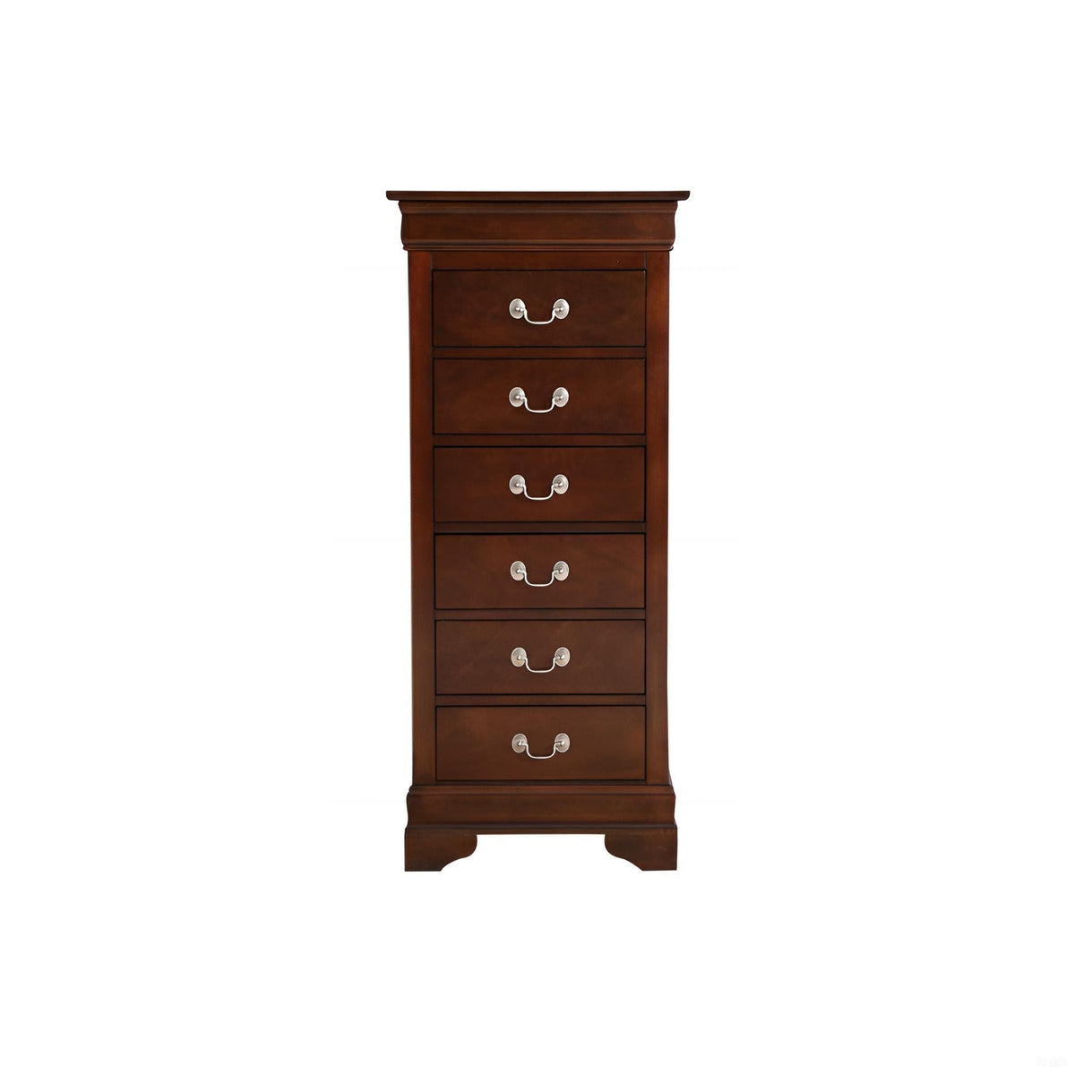 Traditional Style Lingerie Chest with Carved Base - Multiple Colors, photo 2 of 36