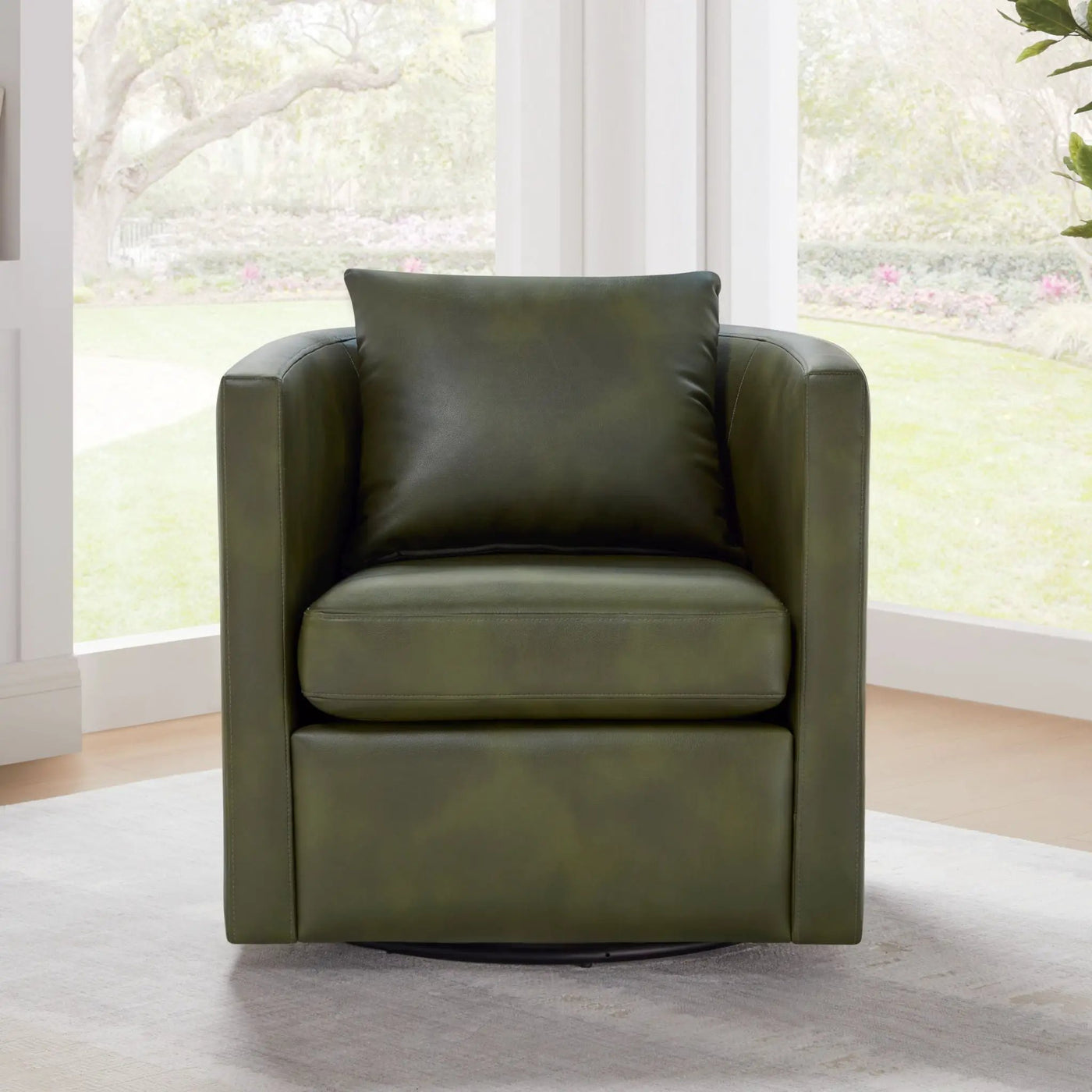 Sutton - Swivel Barrel Chair by HouseOfZazla