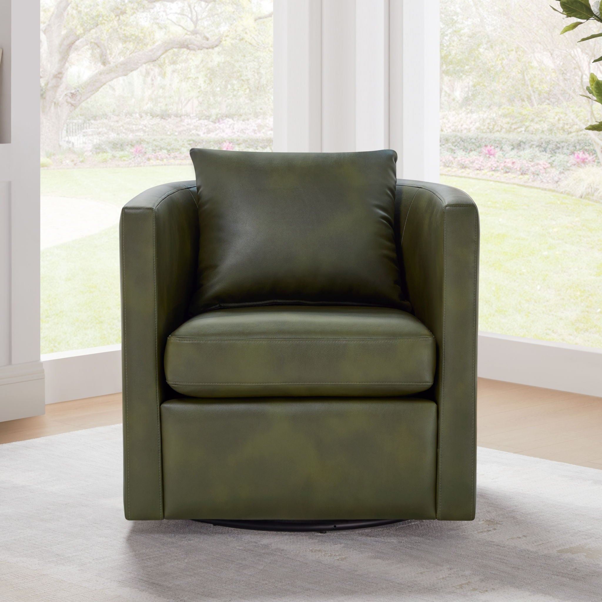 Sutton - Swivel Barrel Chair by HouseOfZazla