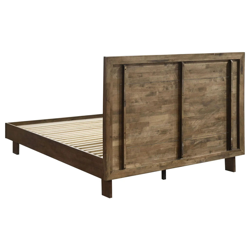 Glenwood 48-inch Queen Platform Panel Bed Warm Brown by Unique Piece Furniture