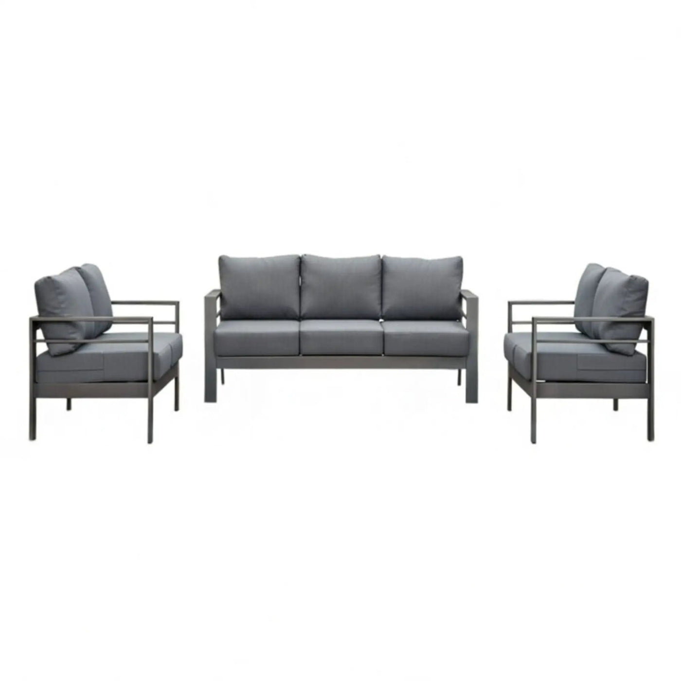 Outdoor Patio Set, All-Weather & Thick Cushions by HouseOfZazla