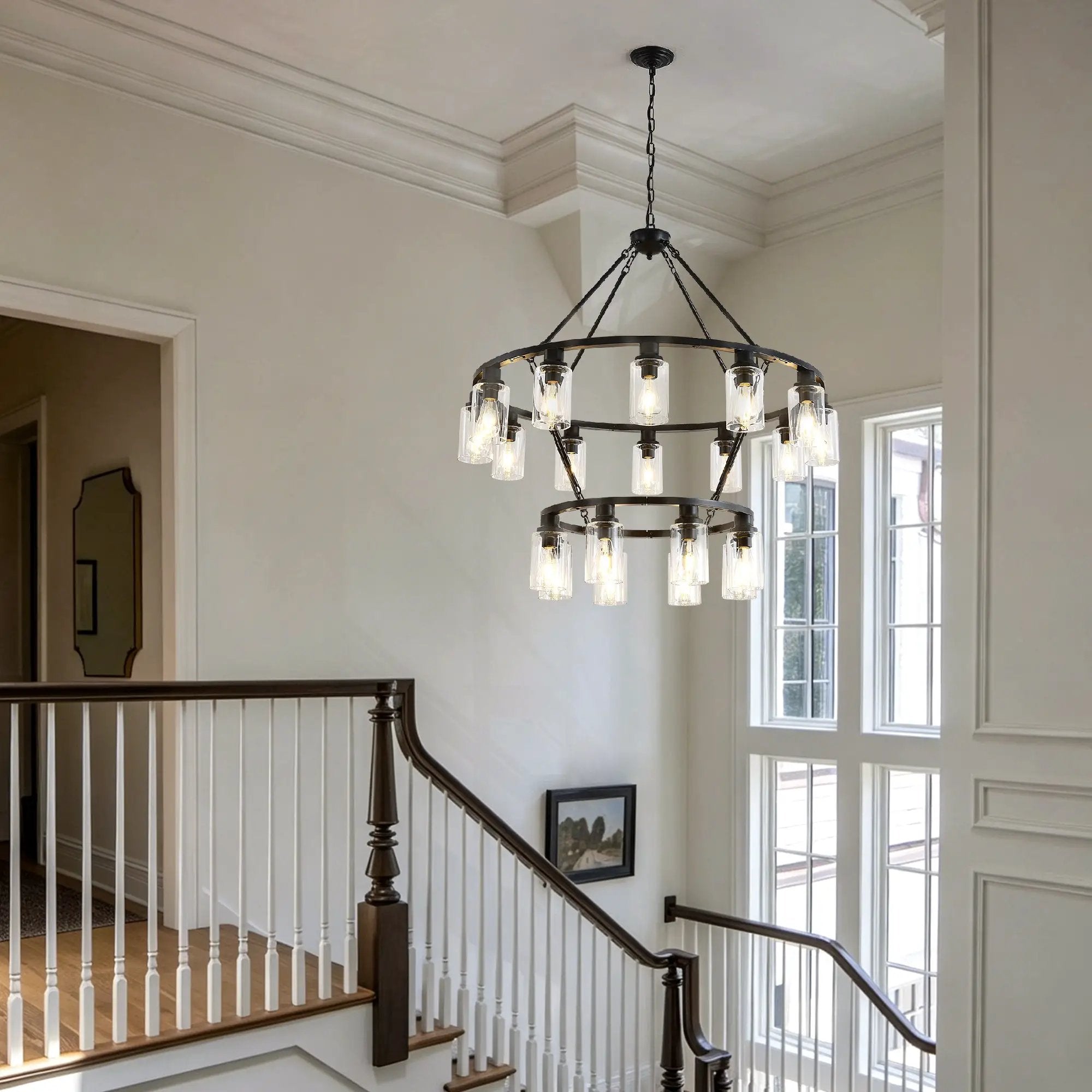 20-Light 2 Tier Chandelier by HouseOfZazla