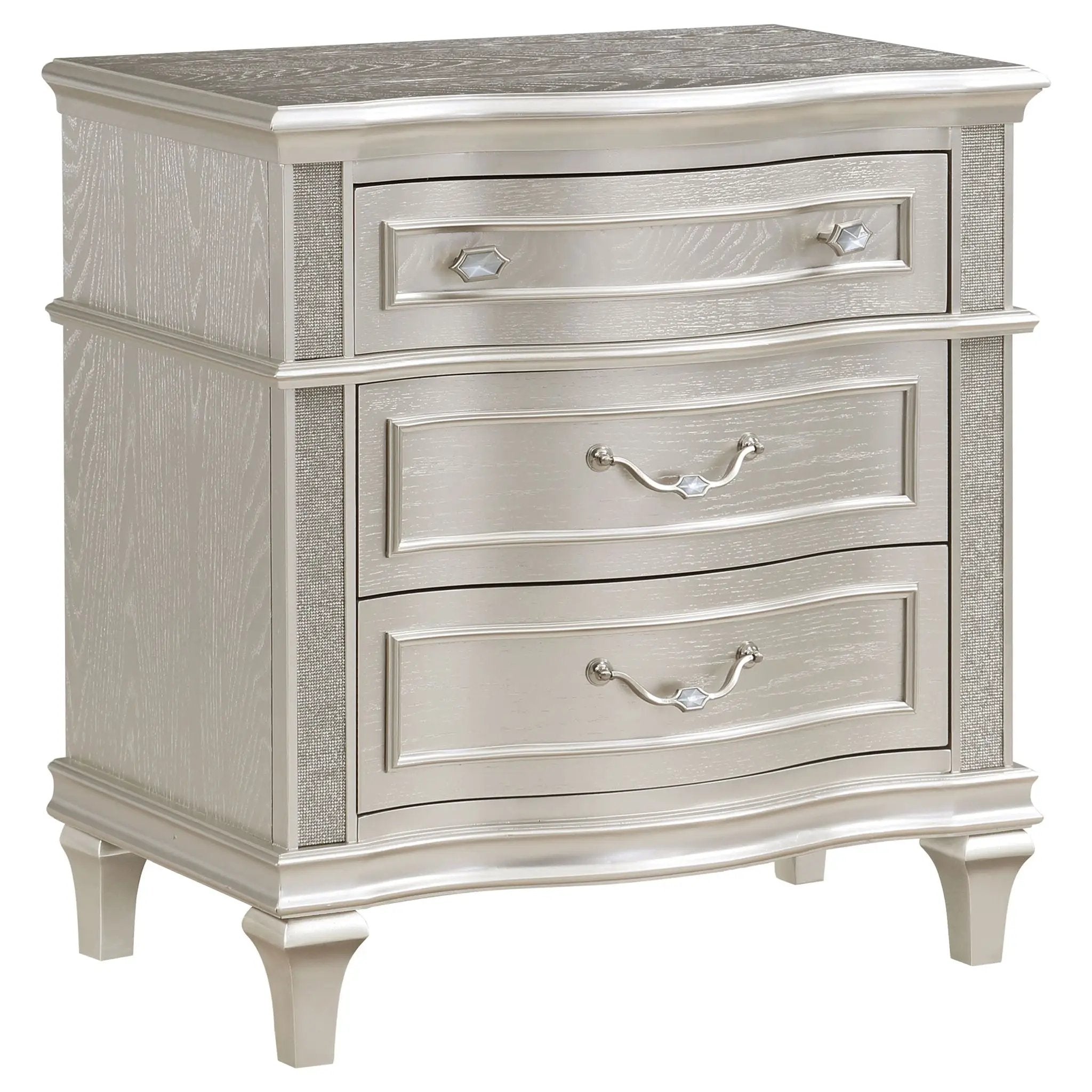 Evangeline 5-piece California King Bedroom Set Silver Oak by Unique Piece Furniture