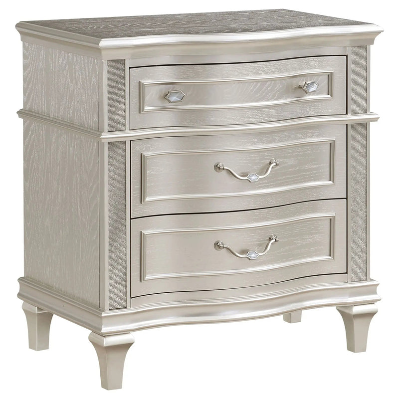 Evangeline 5-piece California King Bedroom Set Silver Oak by Unique Piece Furniture
