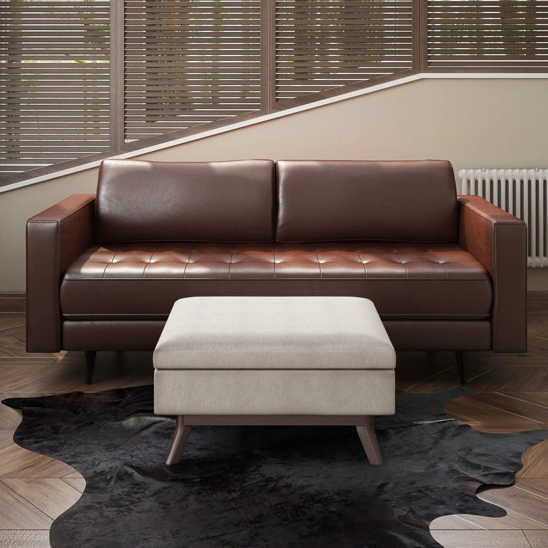 Owen - Upholstered Rectangular Storage Ottoman by Unique Piece Furniture