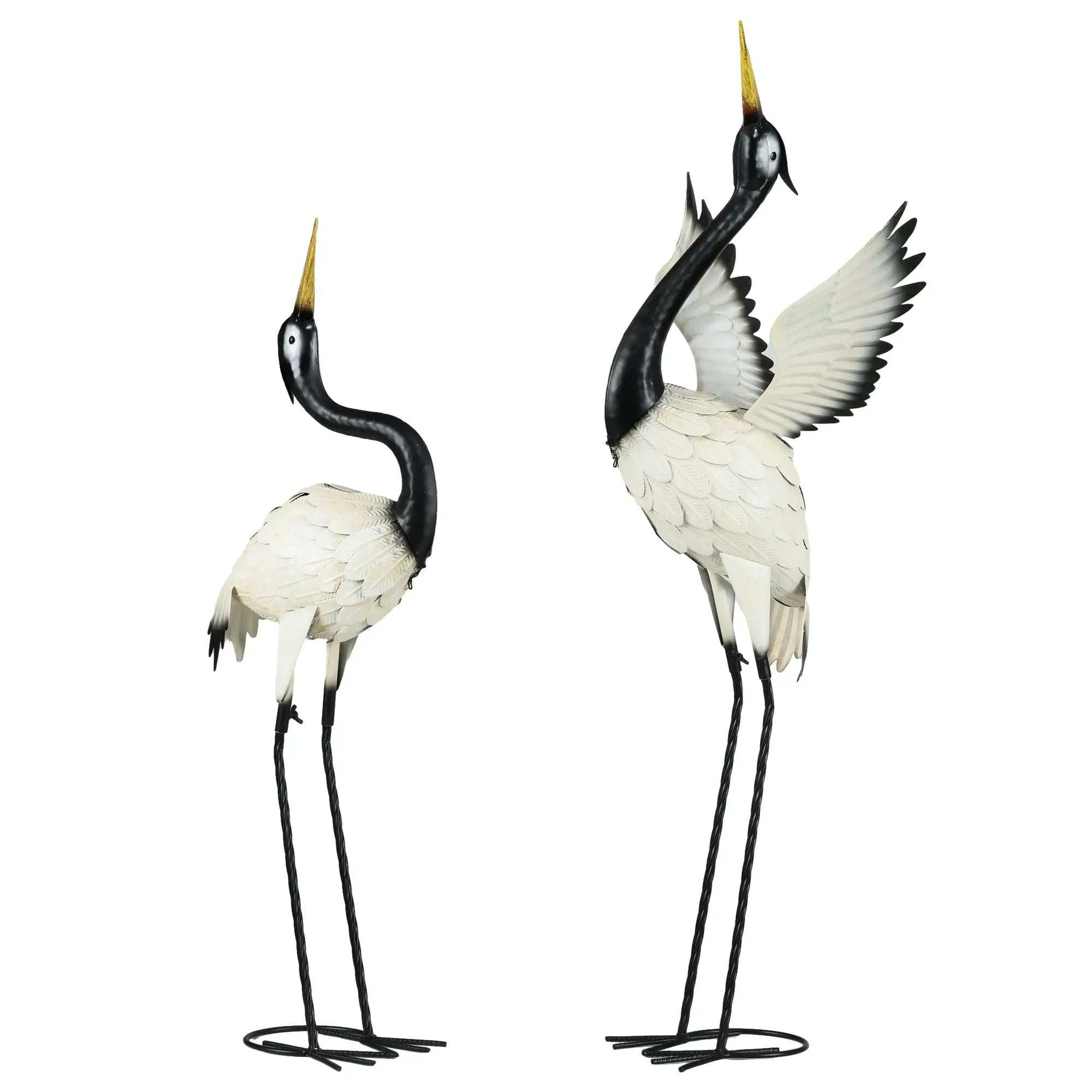 Outsunny Heron Garden Statues Set of 2 by HouseOfZazla