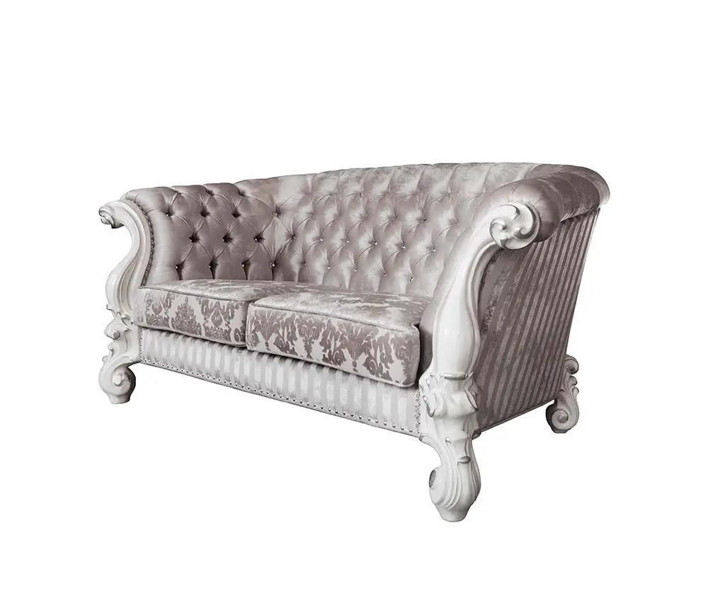 Versailles - Loveseat With 5 Pillows by Unique Piece Furniture