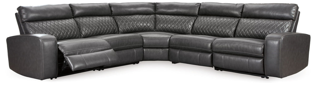Samperstone - Power Reclining Sectional, photo 6 of 28