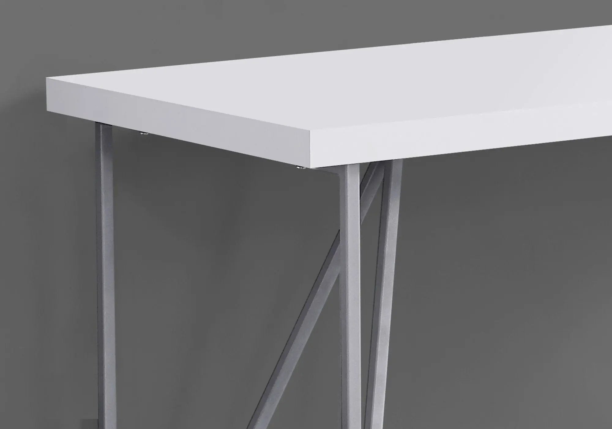 Computer Desk For Home Office Laptop, Contemporary & Modern - White by Unique Piece Furniture