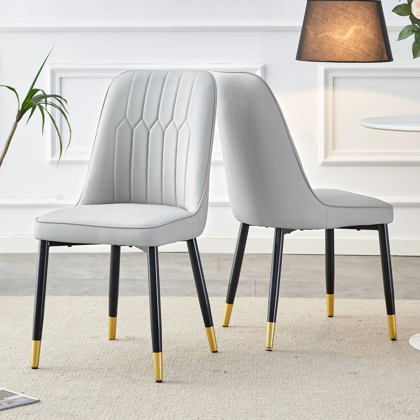 Modern Chair With Metal Legs by HouseOfZazla