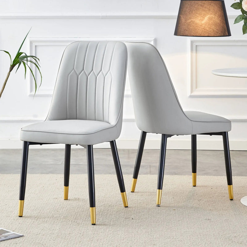 Modern Chair With Metal Legs by HouseOfZazla