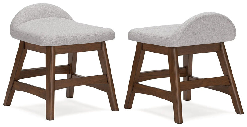 Lyncott - Home Office Desk Chair - Light Gray / Brown by Unique Piece Furniture