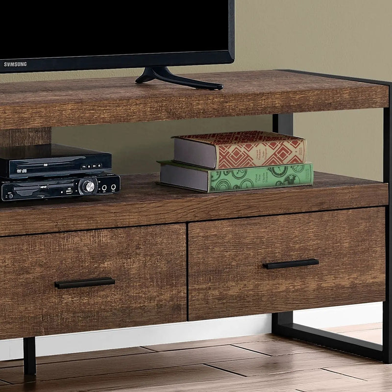 TV Stand, Console, Media Entertainment Center, Storage Drawers, Modern by Unique Piece Furniture