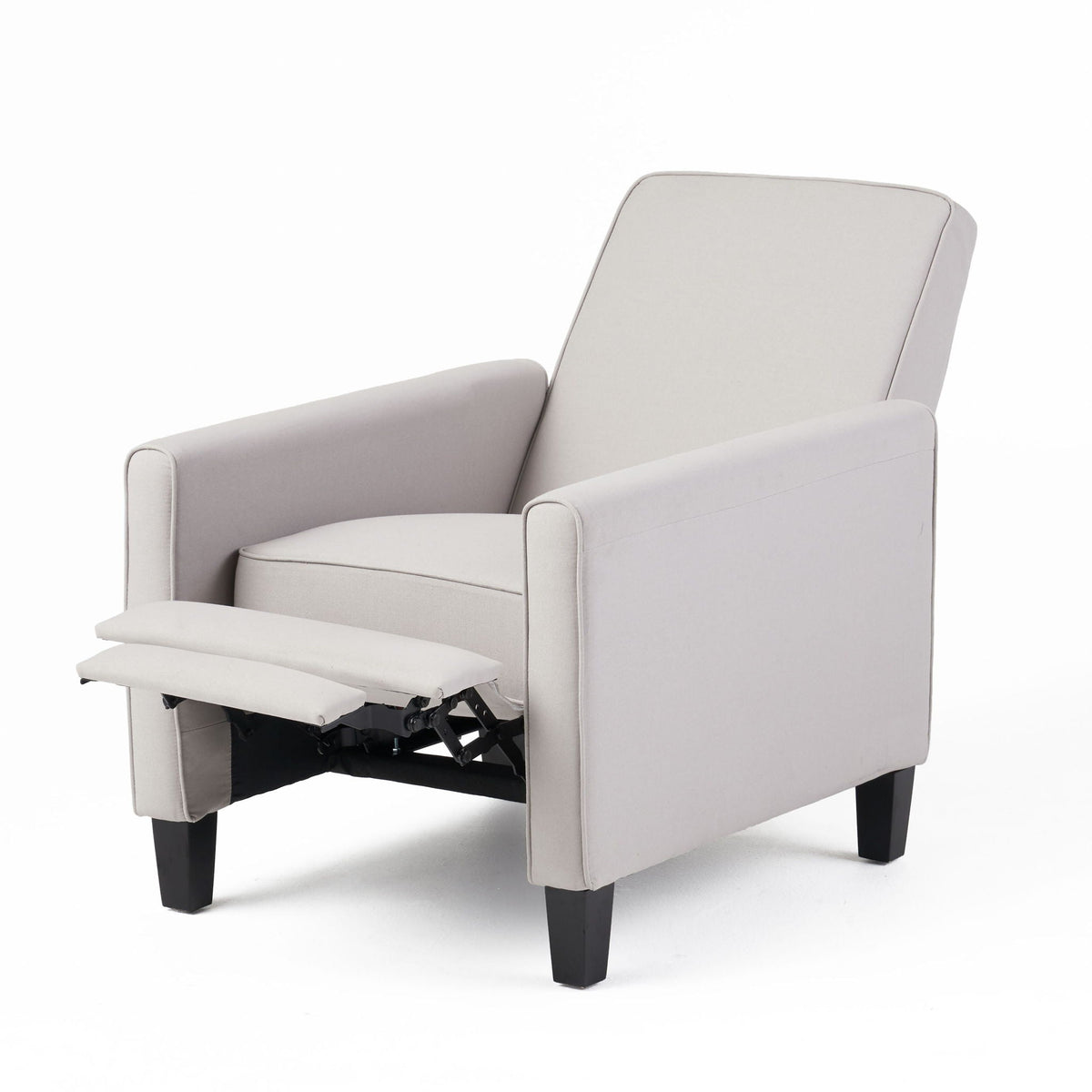 Upholstered Push Back Recliner Chair with Adjustable Recline - Multiple Colors, photo 14 of 40