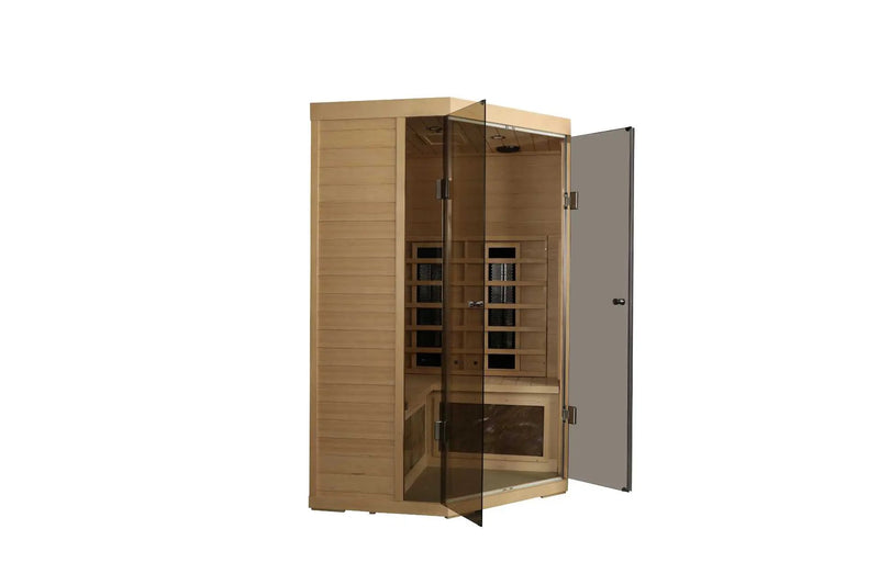 5-Person Hemlock Far-Infrared S Model Sauna by HouseOfZazla