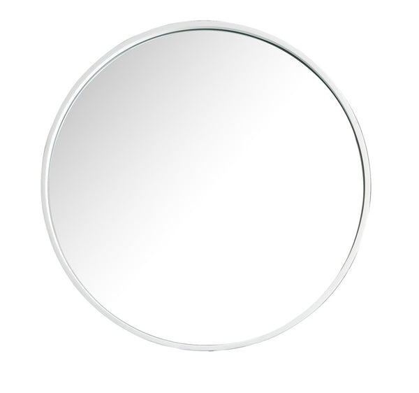 James Martin Montreal 28" Mirror, Glossy White