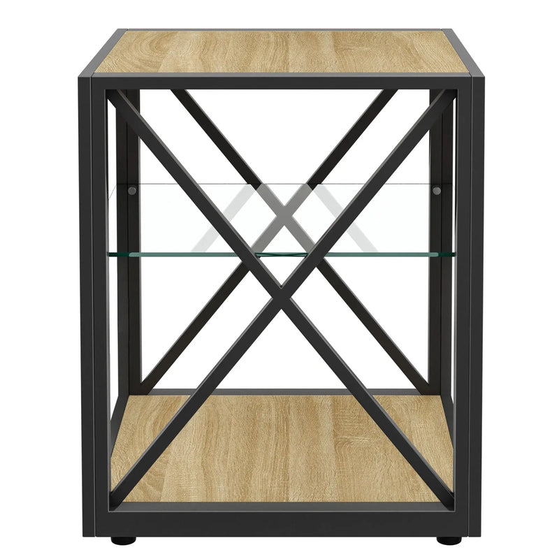 1 Piece Modern End Table Nightstand for Bedroom & Living Room by HouseOfZazla