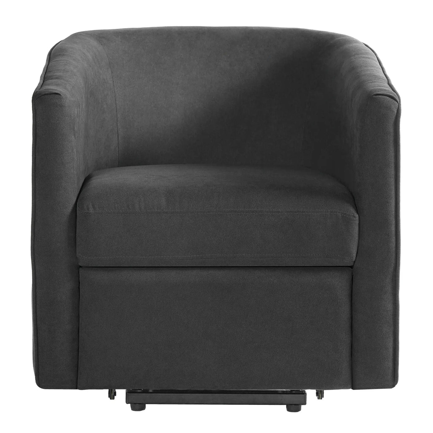 Power Lift Recliner Barrel Shape Reclining Chair With Footrest And Side Pocket by HouseOfZazla