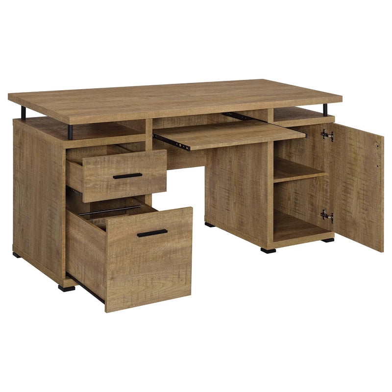 Tracy 55-inch 2-drawer Office Computer Desk Mango by Unique Piece Furniture