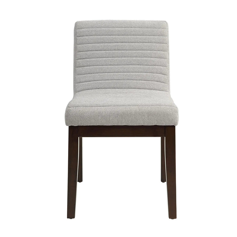 Edwyn - Linen Side Chair (Set of 2) - Gray by Unique Piece Furniture
