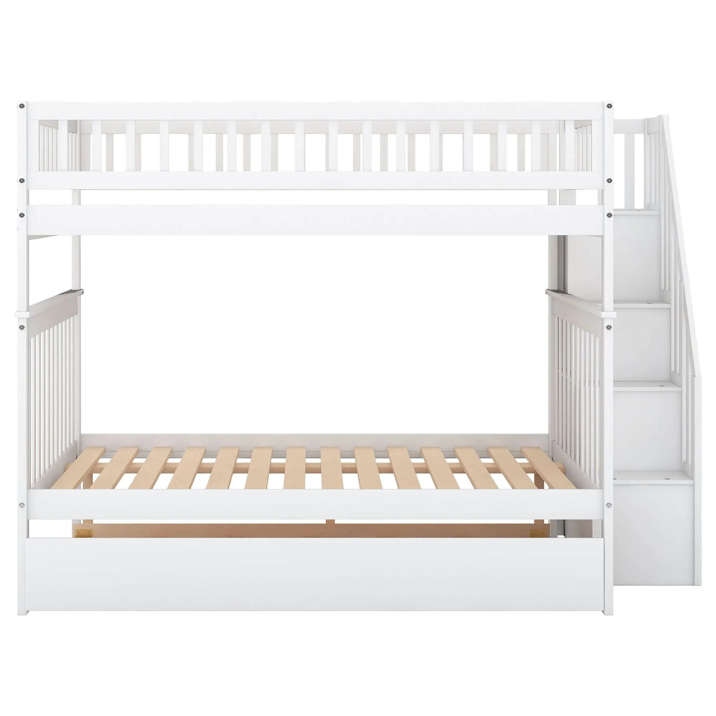 Bunk Bed With Staircase by HouseOfZazla