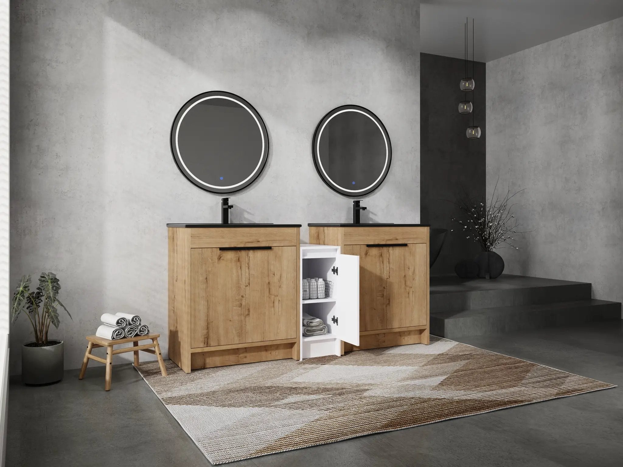 72 Inch Freestanding Bathroom Vanity by HouseOfZazla