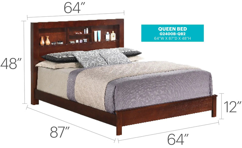Bed With Transitional Design Stylish by Unique Piece Furniture