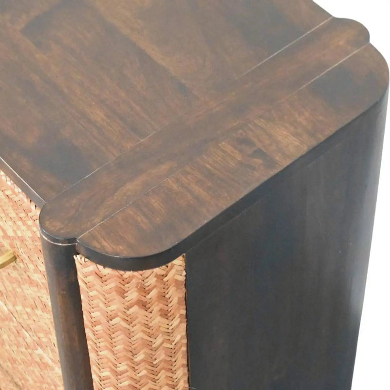 Solid Wood Havana Canefront Drawers by HouseOfZazla