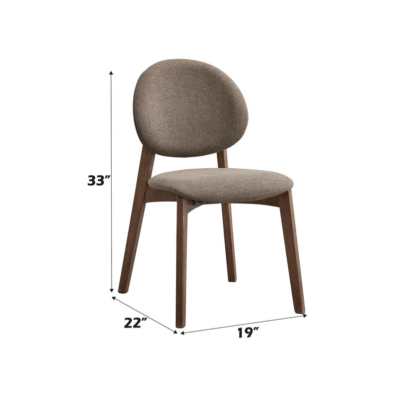 Hadasa - Side Chair, Elegant Upholstery (Set of 2) by Unique Piece Furniture