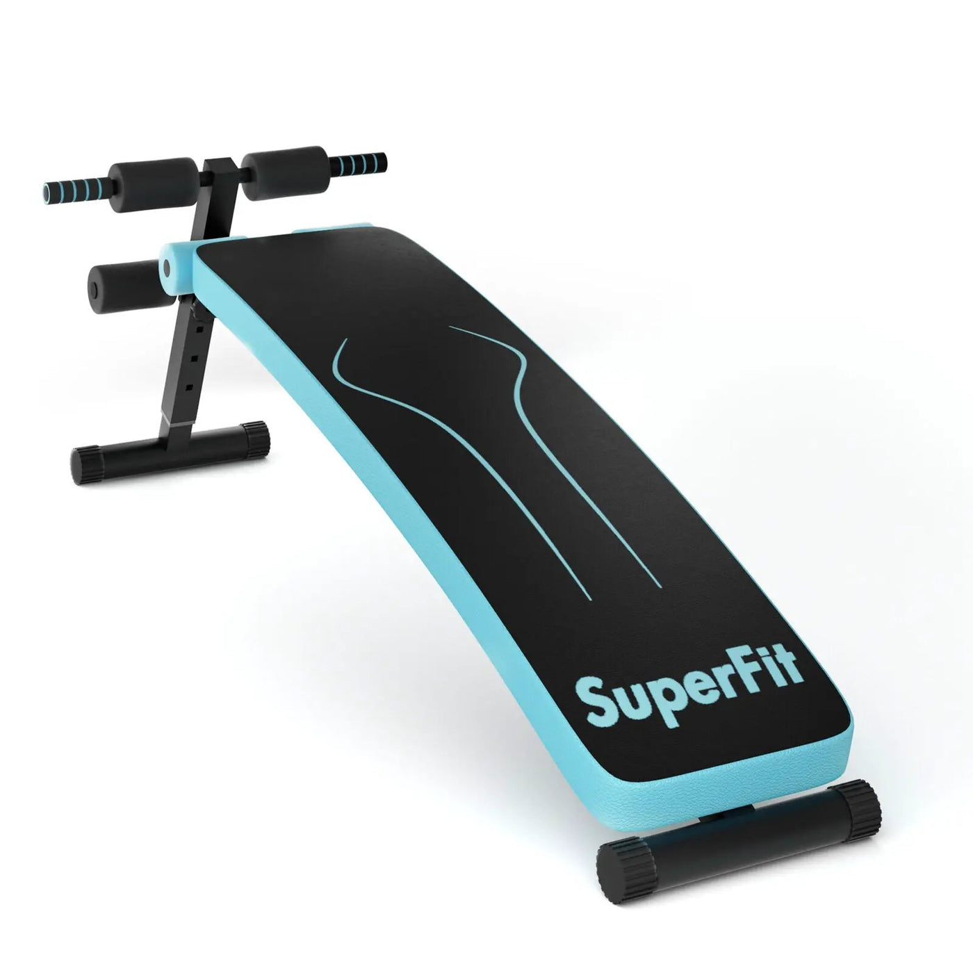 Folding Weight Bench Adjustable Sit-up Board Workout Slant Bench by DirectDeals