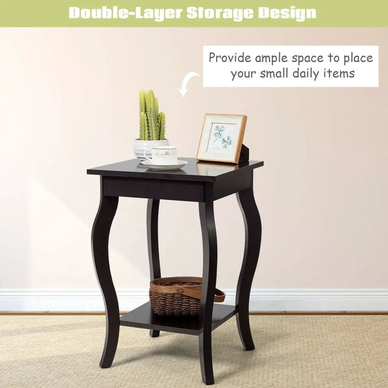 Accent Sofa End Side Table by DirectDeals