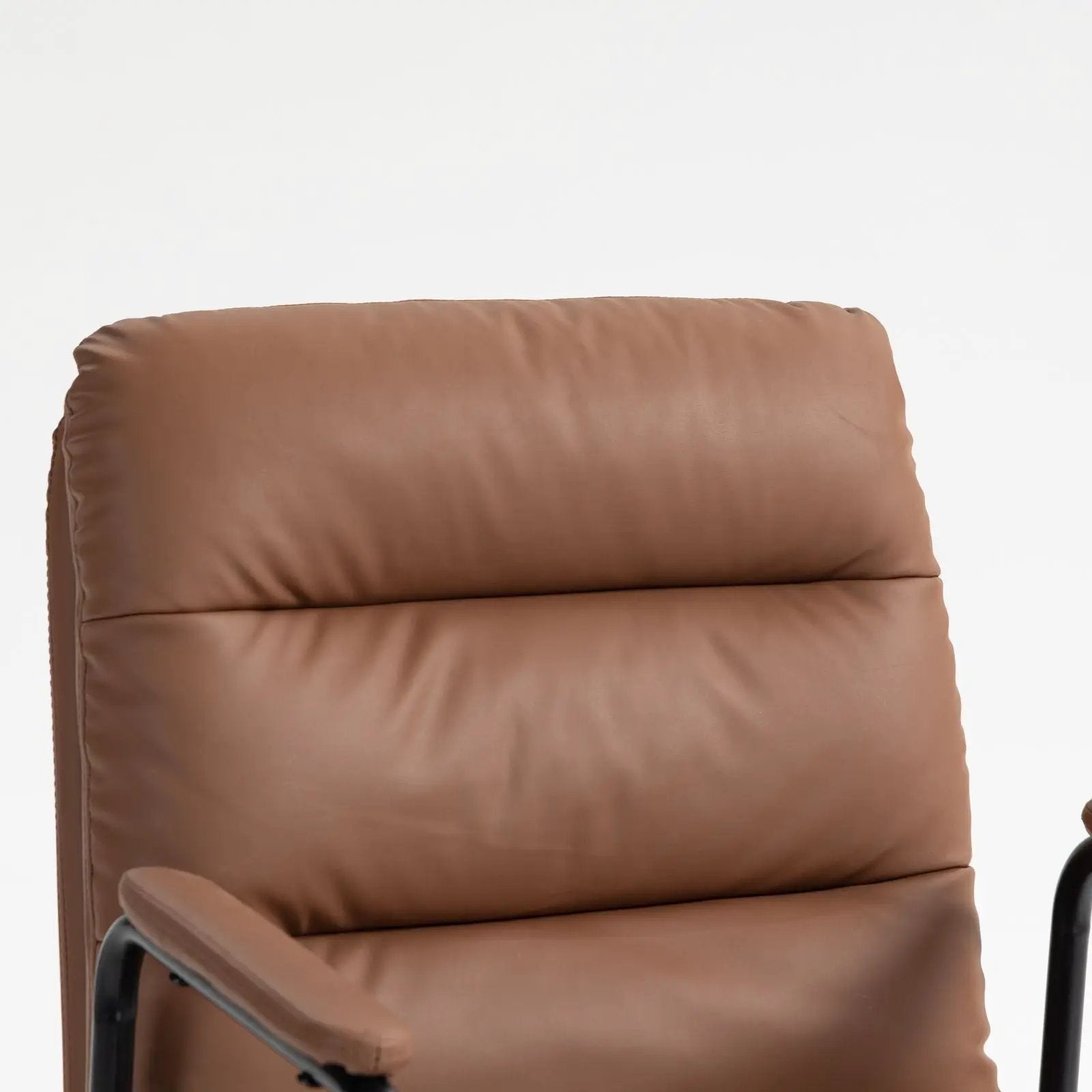 Office Chair, Mid Back Home Office Desk Task Chair With Wheels And Arms Ergonomic Computer Rolling Swivel Chair With Padded Armrest by HouseOfZazla