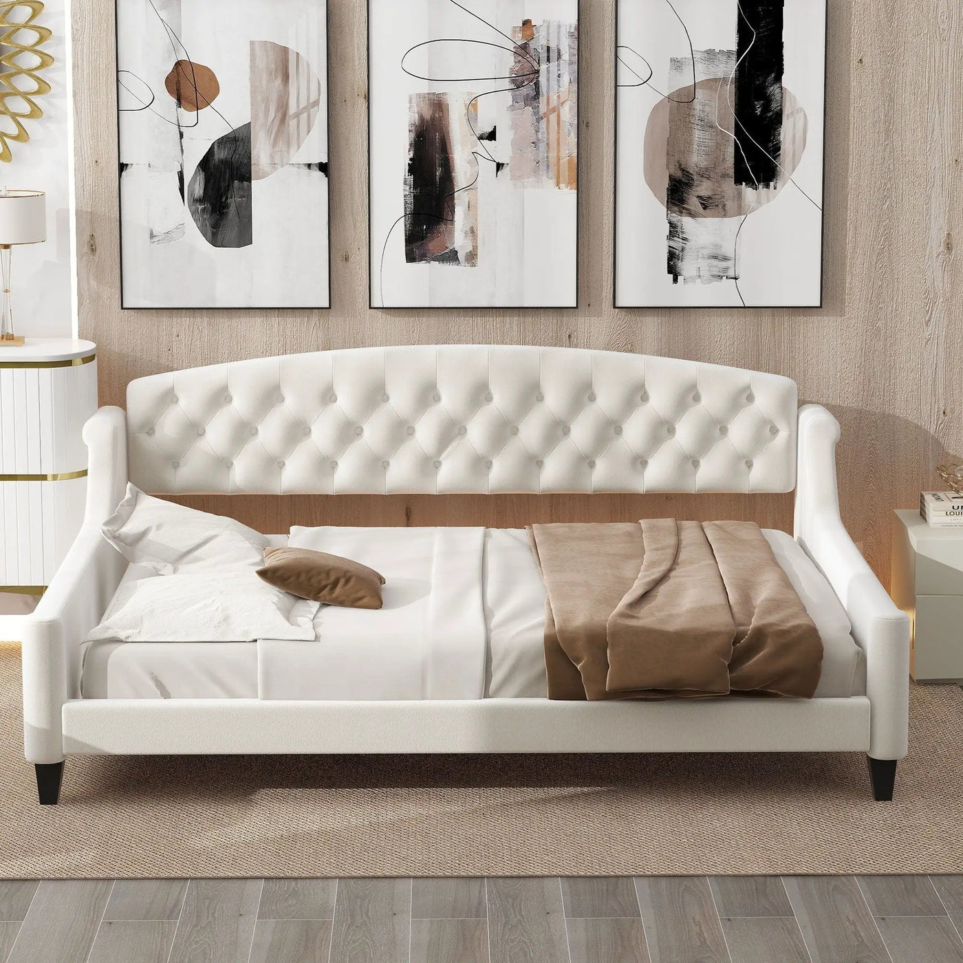 Modern Tufted Button Daybed by HouseOfZazla