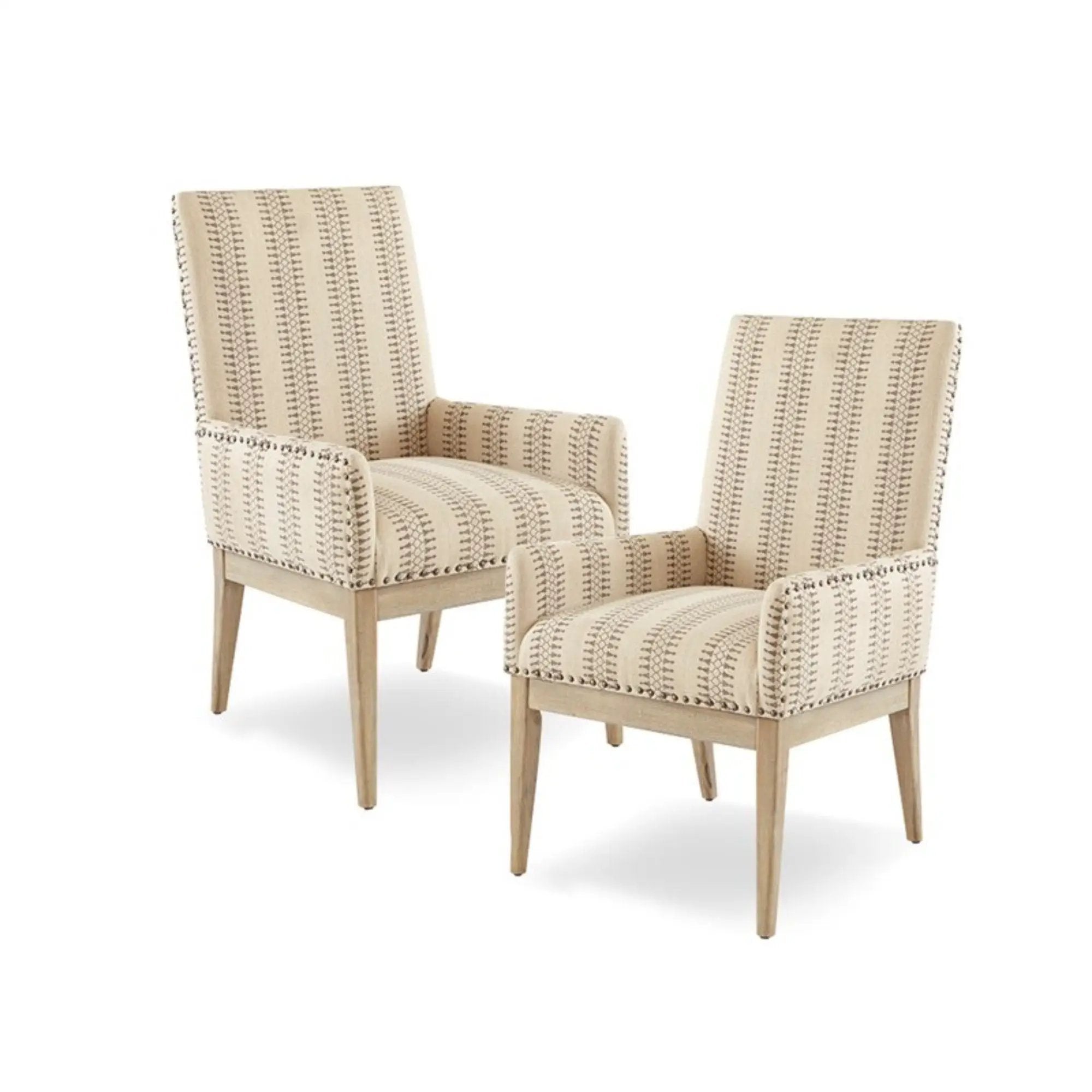 Rika - High Back Dining Armchair (Set of 2) - Natural by Unique Piece Furniture