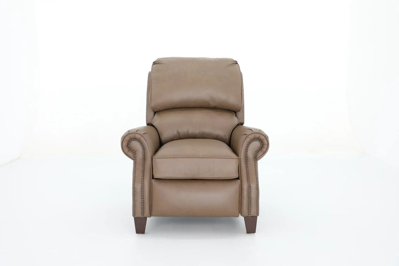 Churchill - Push Thru The Arm Recliner - Cabernet by Unique Piece Furniture