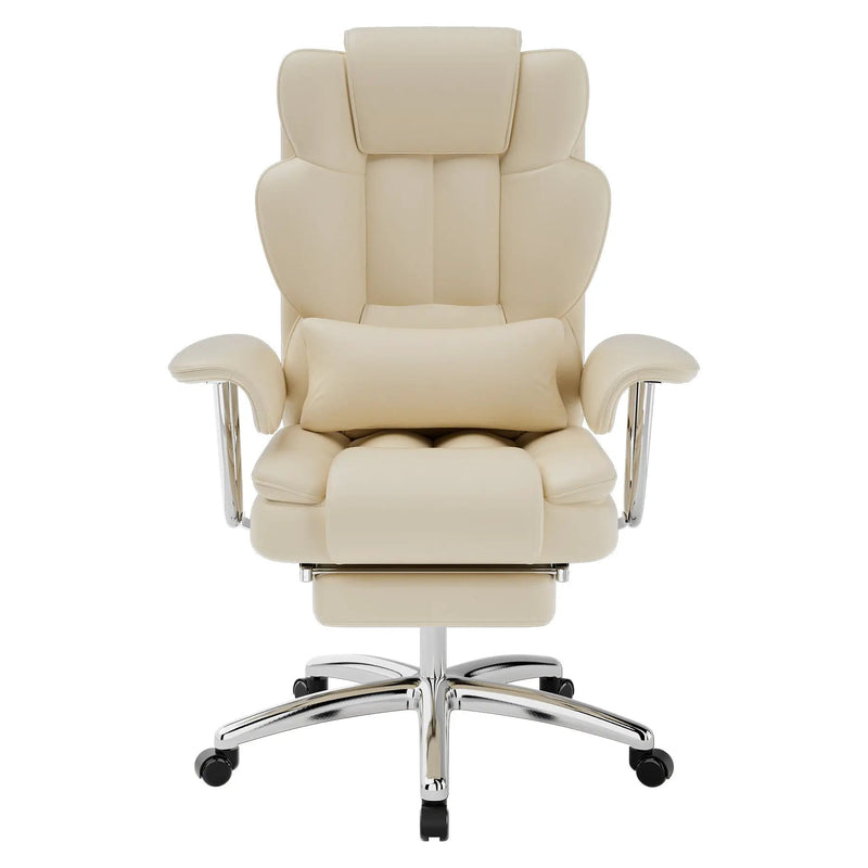 Big and Tall Executive Office Chair with Footrest by HouseOfZazla