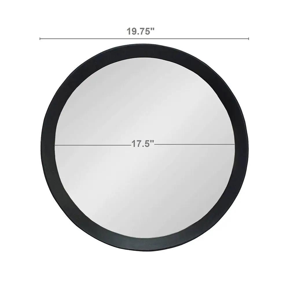 Transitional Decor Style Wall Mirror Decor With Frame For Bathroom by Unique Piece Furniture